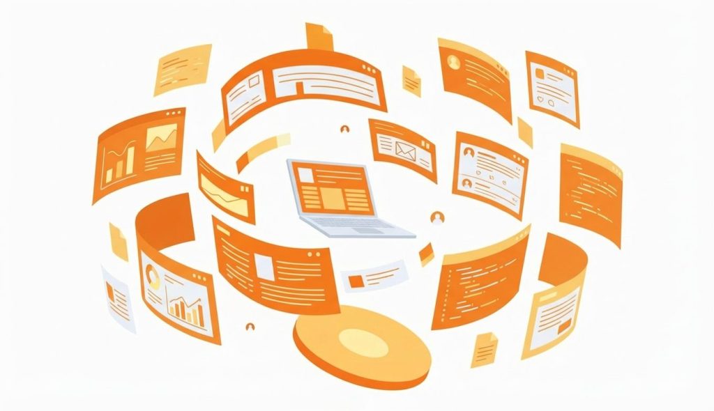 Digital Marketing Objectives dashboard showing leads, traffic, and CAC